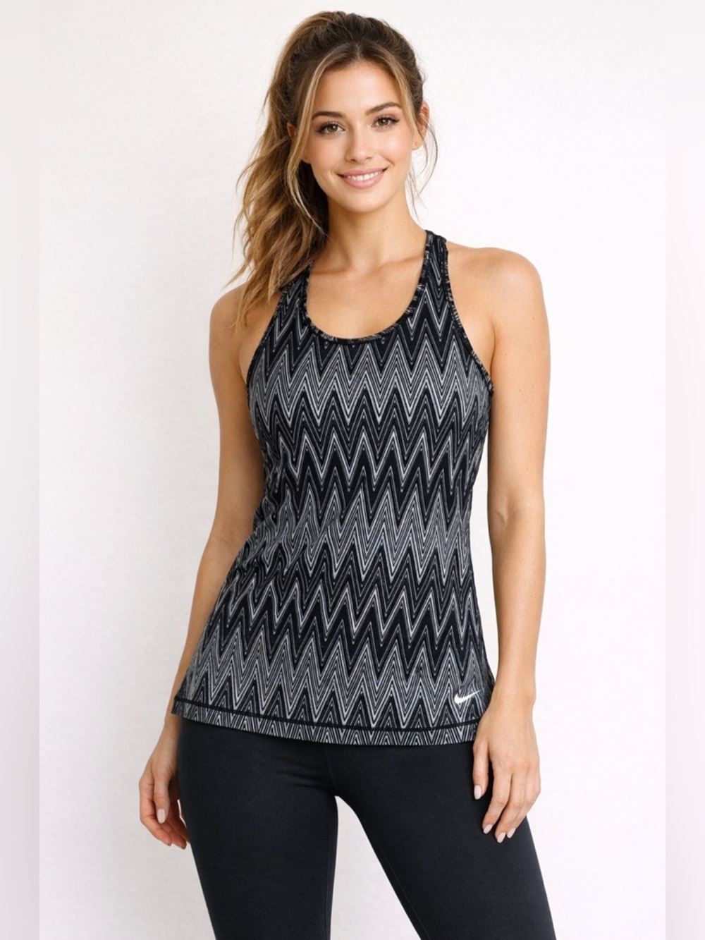 Nike | Dri-Fit Chevron Racerback Tank - Size S